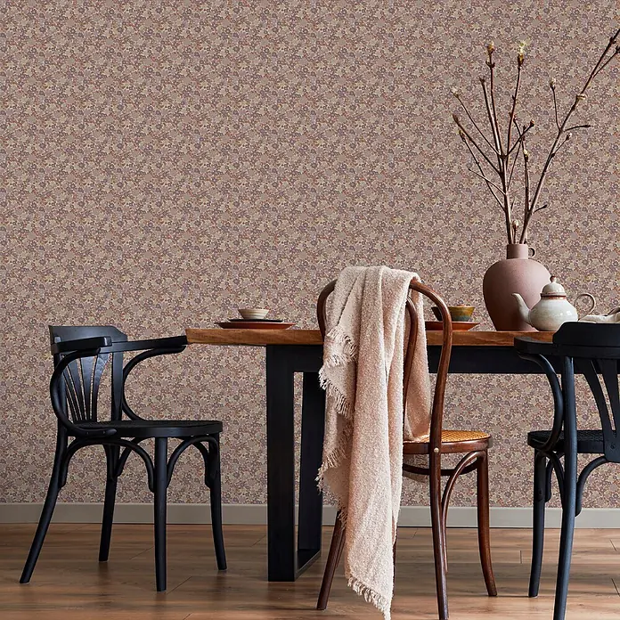 Superfresco Easy Vliestapete Vliestapete - Kleine blumen - Lila, Floral, 10 x 0,53 m