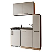 Respekta Miniküche Levin (Breite: 130 cm, Höhe: 200 cm, Kaschmir, Duo-Kochmulde) | BAUHAUS