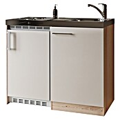 Respekta Miniküche Levin (Breite: 100 cm, Kaschmir, Duo-Kochmulde) | BAUHAUS