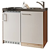 Respekta Miniküche Levin (Breite: 100 cm, Kaschmir, Glaskeramikkochfeld) | BAUHAUS