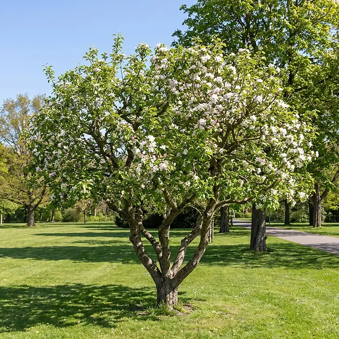 Piardino Zierapfel Evereste - Malus, Aktuelle Wuchshöhe: 200 cm - Stimmungsaufnahme