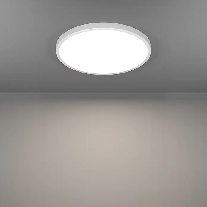 Eglo LED-Deckenleuchte rund Fueva 6 - 17,5 W, Ø x H: 39 x 2,5 cm, Weiß, RGBW - Stimmungsaufnahme