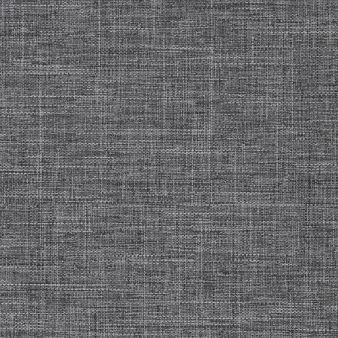 Verdunkelungsrollo Struktur - B x H: 110 x 190 cm, Dunkelgrau - Dunkelgraue gewebte Stofftextur, ideal für Polsterung oder Textilanwendungen.