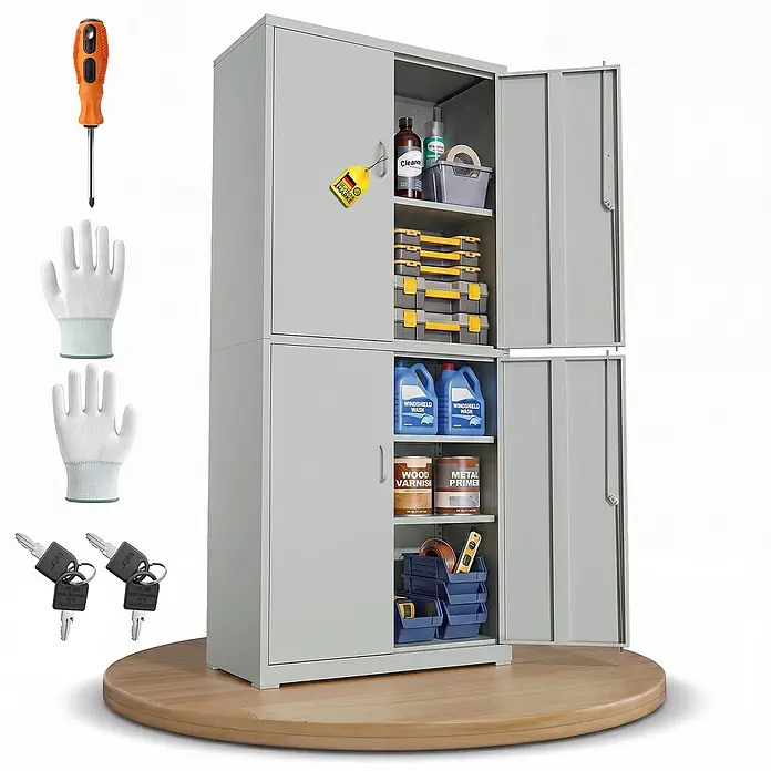Ondis24 Aktenschrank - B x T x H: 40 x 40 x 180 cm