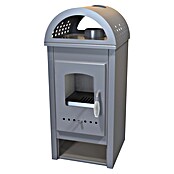 Prity Kaminska peč Thalia Nera Plus Lite  (5,4 kW, Zmogljivost ogrevanja prostora: 122 m³, Siva) | 4125 - Stahl-Kaminöfen | DCED - Öfen | DCE - Heizung | DC - Sanitärinstallation | D - Sanitär | BAUHAUS