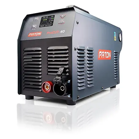 PATON ProCUT-40 Plasmaschneider, 40 A, 230 V, mobiles Stahlschneidgerät, sauberer Schnitt bis 12 mm