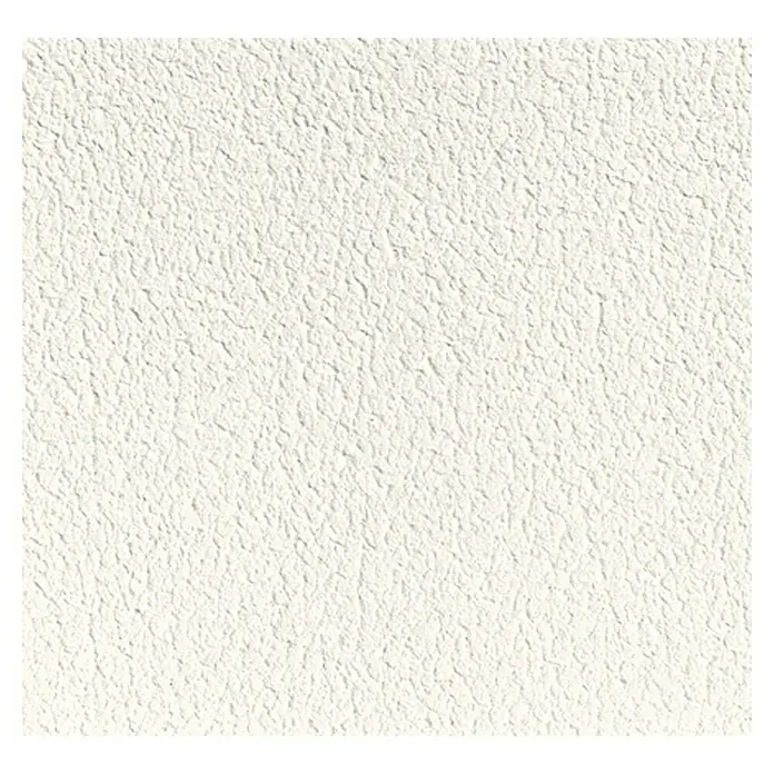 swingcolor Spezialroller für Struktur- und Raufaser Effekt - Breite: 18 cm - Nahaufnahme einer Wand mit einer groben, weißen Putzstruktur, die ein rustikales und texturiertes Erscheinungsbild bietet.