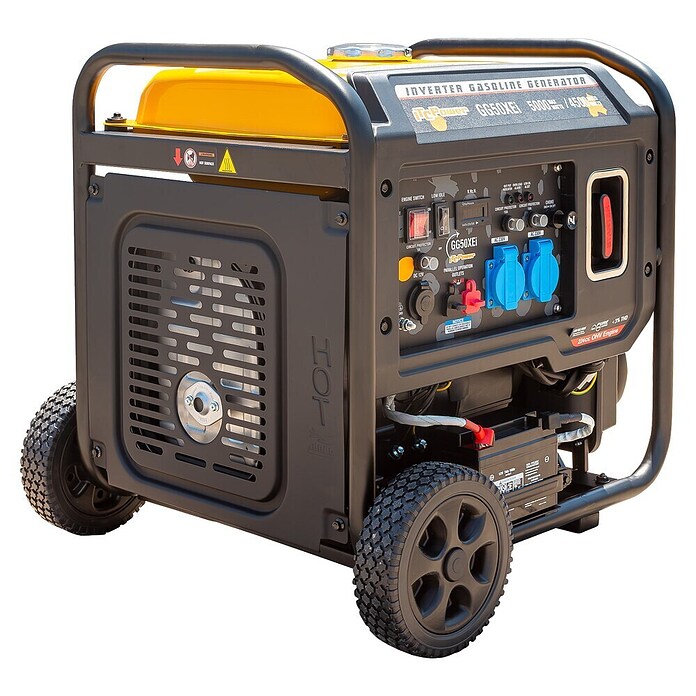 ITC Power Generador GG50XEI (Potencia nominal: 4,5 kW, Volumen del depósito: 15 l, Consumo: 1,83 l/h) | BAUHAUS