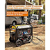 ITC Power Generador GG50XEI (Potencia nominal: 4,5 kW, Volumen del depósito: 15 l, Consumo: 1,83 l/h) | BAUHAUS