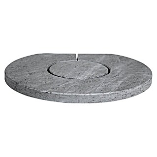 Aduro Kaminofen Dekorationstopplatte (L x B x H: 45 x 45 x 3 cm, Stein)