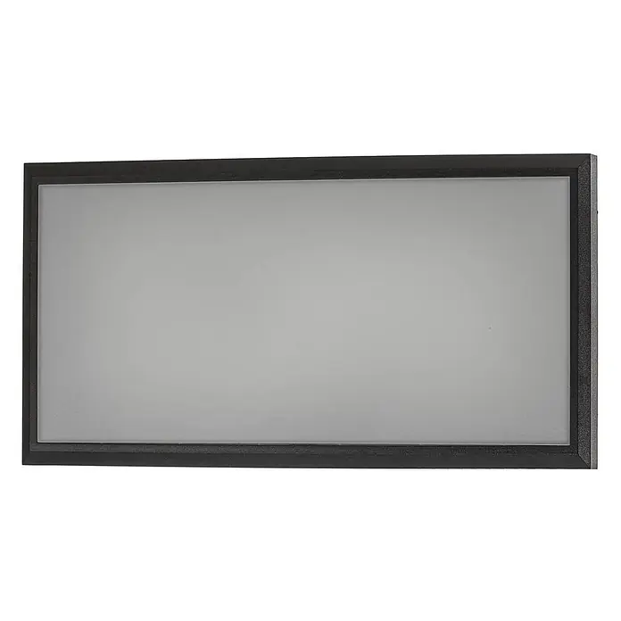 Lindby Außenwandleuchte Abby - schwarz, schwarz, IP65