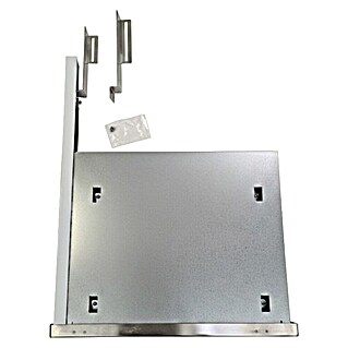 Haas+Sohn Abstandsleiste rechts (Weiß, Metall)