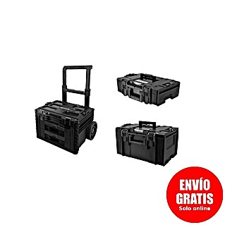 Toolson PRO-Case Juego de cajas de herramientas (Apilable, 3 pzs.)