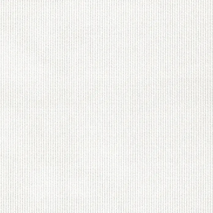 Rollo Screen - B x H: 180 x 190 cm, Weiß, Uni - Weiße, fein gewebte Stofftextur, die Leinen oder Leinwand ähnelt.