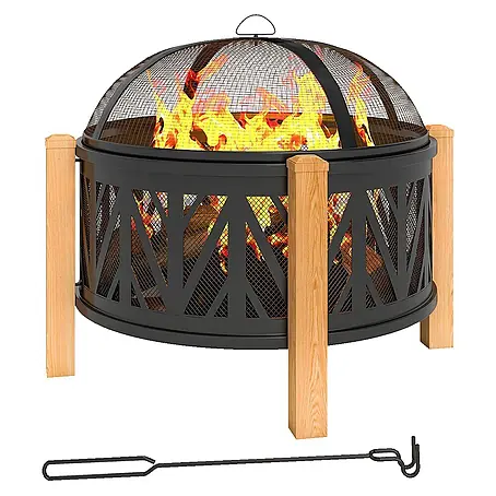 Outsunny  Holzkohlegrill