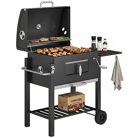Outsunny  Holzkohlegrill