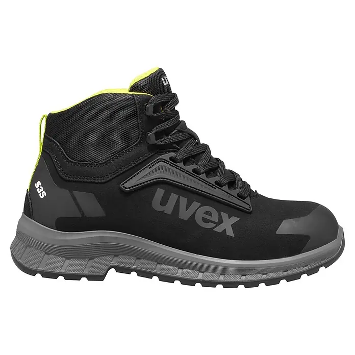 Uvex Sicherheitsstiefel 2 Trend S3S - 41, Schwarz - Rechte Seitenansicht