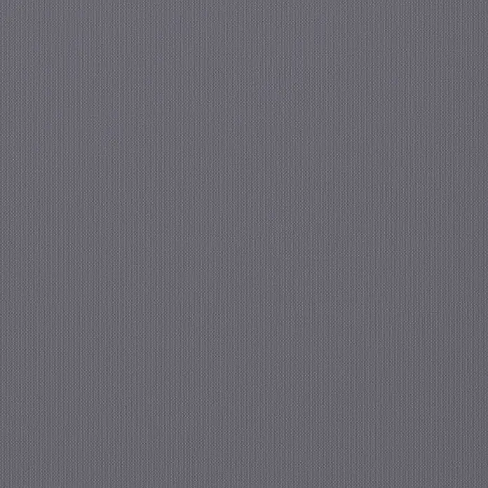 Rollo mit Kassette - B x H: 100 x 175 cm, Grau, Uni - Dunkelgraues Textilmaterial mit feiner, gewebter Textur.
