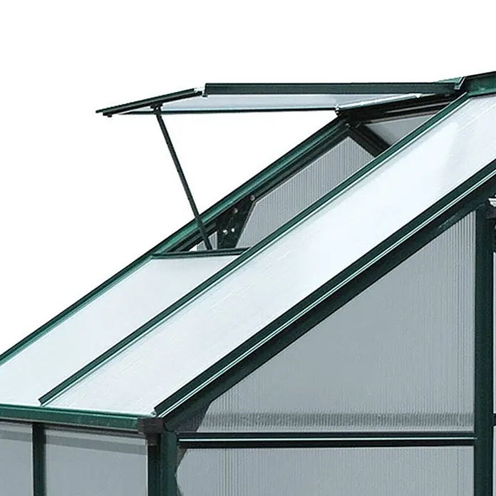 Outsunny Gewächshaus - 190 x 132 cm, Material Seitenwand: Sonstige, 0,5 mm, Grün