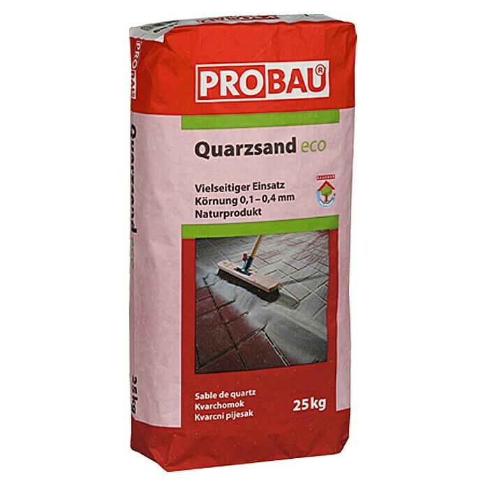 Probau eco Quarzsand (25 kg, Feuergetrocknet)