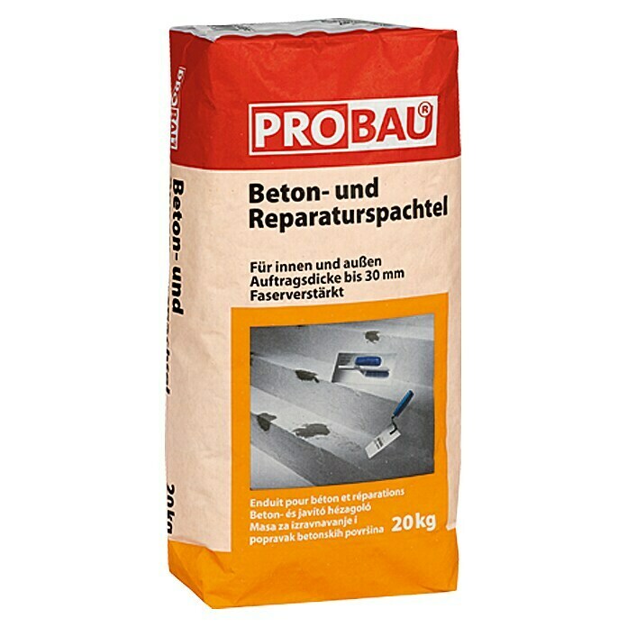 Probau Beton- & Reparaturspachtel20 kg, Chromatarm Front View