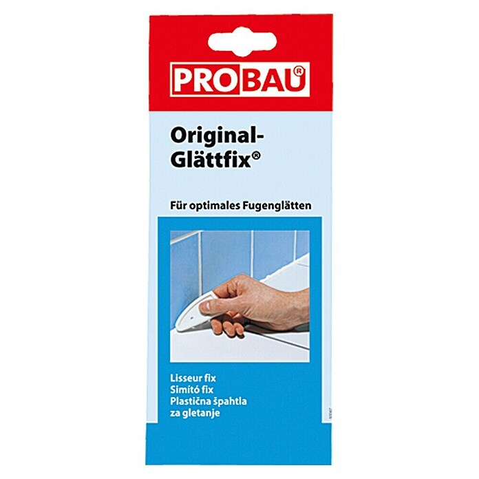Probau Plastična špatula za poravnavanje silikona (Prikladno za: Fuge)