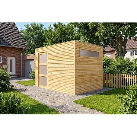 Alpholz  Gartenhaus QBS 28mm Wandstärke