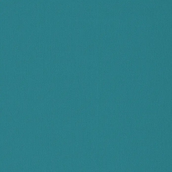Verdunkelungsrollo - B x H: 80 x 190 cm, Türkis - Türkisblaues, strukturiertes Stoffmuster mit sichtbarem Webmuster.