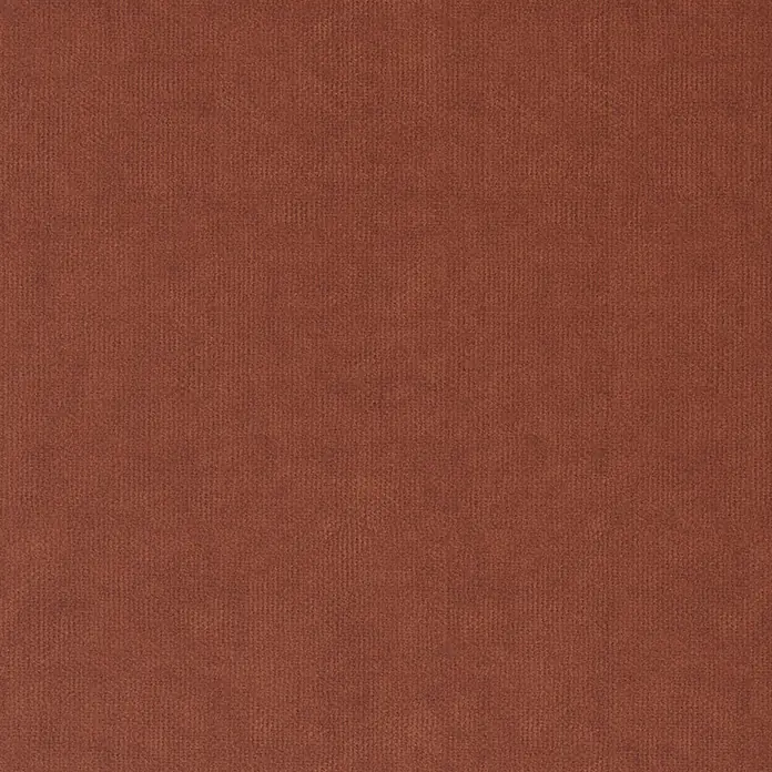 Verdunkelungsrollo Velvet - B x H: 80 x 190 cm, Terra - Rotbrauner Stoff mit dezenter Rippentextur.