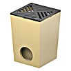 ACO Self Hofablauf mit Gussrost (25 x 25 x 36 cm, Herausnehmbarer Schlammeimer)