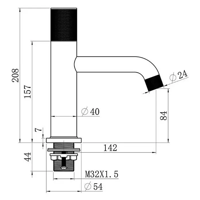 Hudor Waschtischarmatur 80306brg - 
