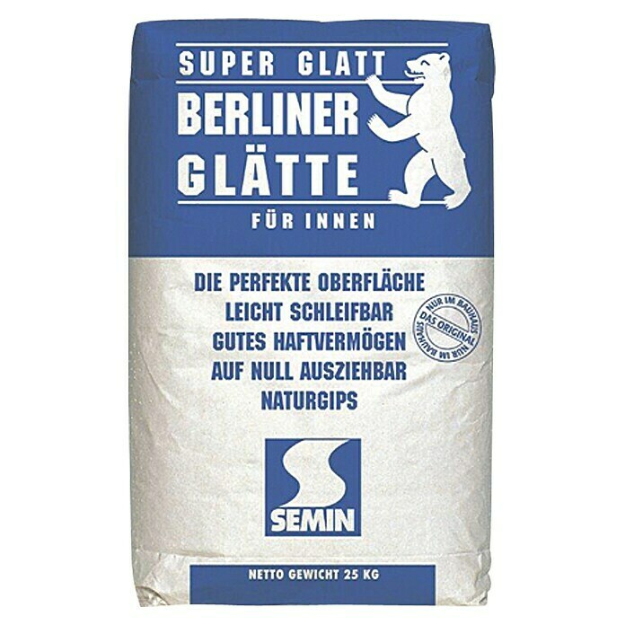 Berliner Glätte Füll- & Glättspachtel Berliner Glätte Super Glatt5 kg Unknown