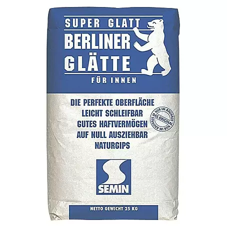 Berliner Glätte  Füll- & Glättspachtel Berliner Glätte Super Glatt