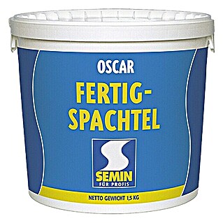Semin Fertigspachtel Oscar (Weiß, 1,5 kg)