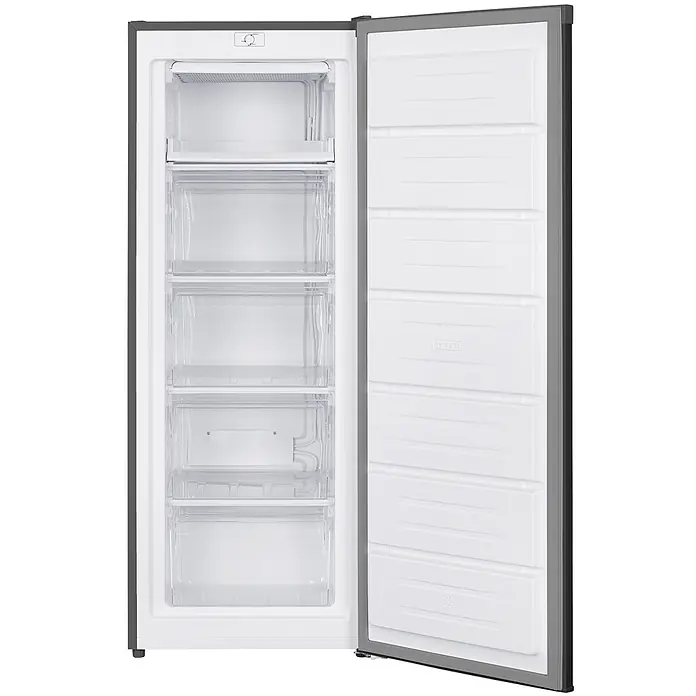 homeX Tiefkühlschrank FS1682E-S - Nutzinhalt Gesamt: 168 l, 57,5 cm x 545 mm x 1.425 mm, Weiß