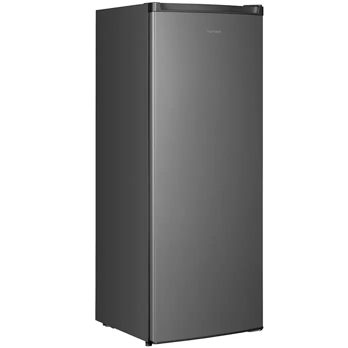 homeX Tiefkühlschrank FS1682E-S - Nutzinhalt Gesamt: 168 l, 57,5 cm x 545 mm x 1.425 mm, Weiß