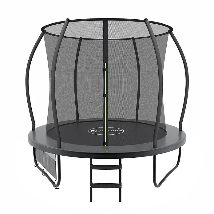 Juskys Trampolin - Durchmesser: 228 cm, Schwarz