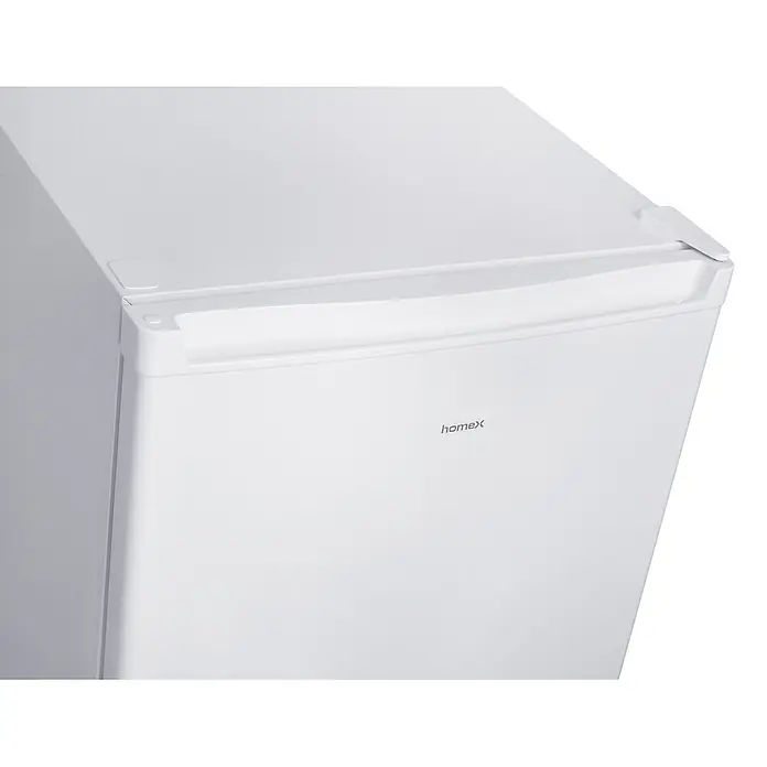 homeX Tiefkühlschrank FS1682E-W - Nutzinhalt Gesamt: 168 l, 57,5 cm x 545 mm x 1.425 mm, Weiß
