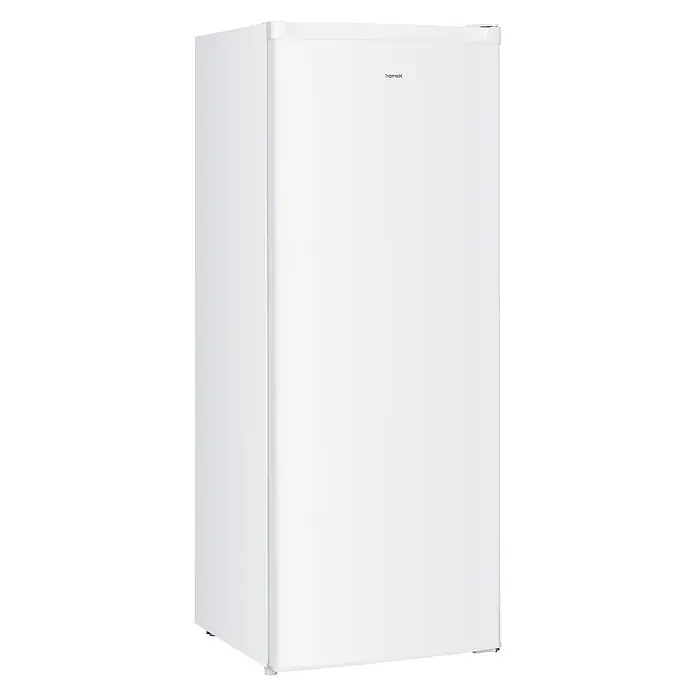 homeX Tiefkühlschrank FS1682E-W - Nutzinhalt Gesamt: 168 l, 57,5 cm x 545 mm x 1.425 mm, Weiß