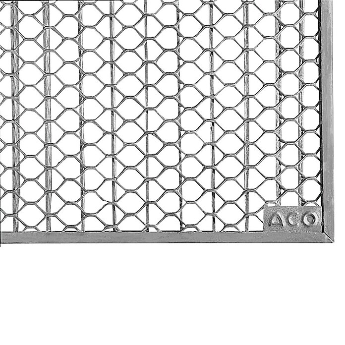 ACO Therm Lichtschachtrost (100 x 40 cm, Stahl verzinkt, Streckmetall)