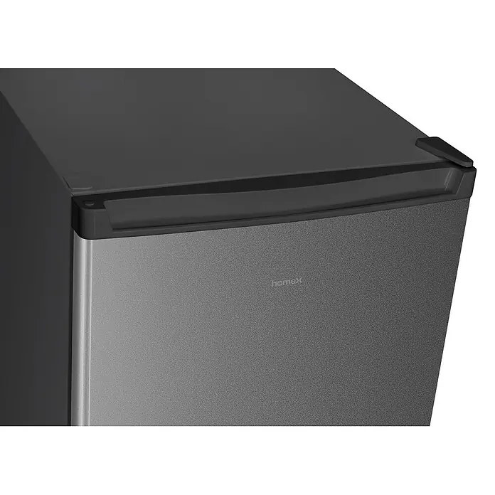 homeX Vollraumkühlschrank CS2422E-S - Nutzinhalt Gesamt: 242 l, 55,5 cm x 545 mm x 1.430 mm, Schwarz