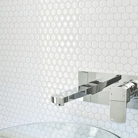 Smart Tiles  Selbstklebemosaik Hexago