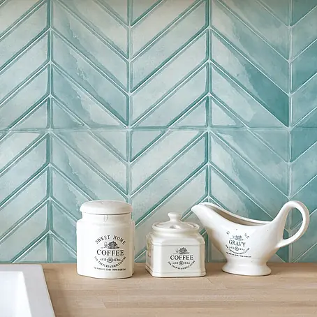 Smart Tiles  Selbstklebemosaik Chevron