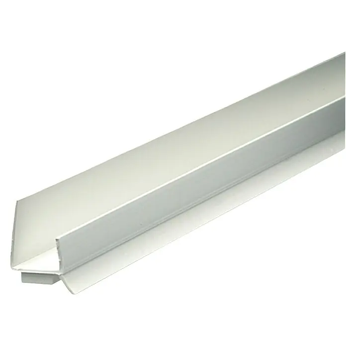 Catnic Trockenbau-Einfassprofil - 2,5 m x 20 mm x 12,5 mm, Kunststoff - Profilleiste aus Aluminium, ideal für den Innenausbau. Die Leiste ist robust, leicht und bietet eine saubere, moderne Optik für jeden Raum.