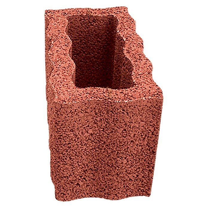 Plantenbaksteen Bloembak (Toscane, 40 x 20 x 25 cm, Beton)
