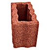 Pflanzstein Rasterstein (Toskana, 40 x 20 x 25 cm, Beton)