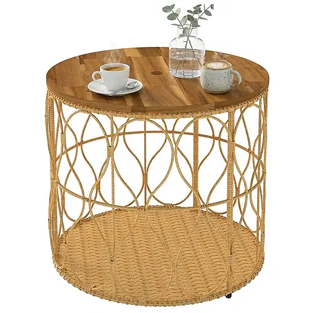 Outsunny  Garten-Loungetisch