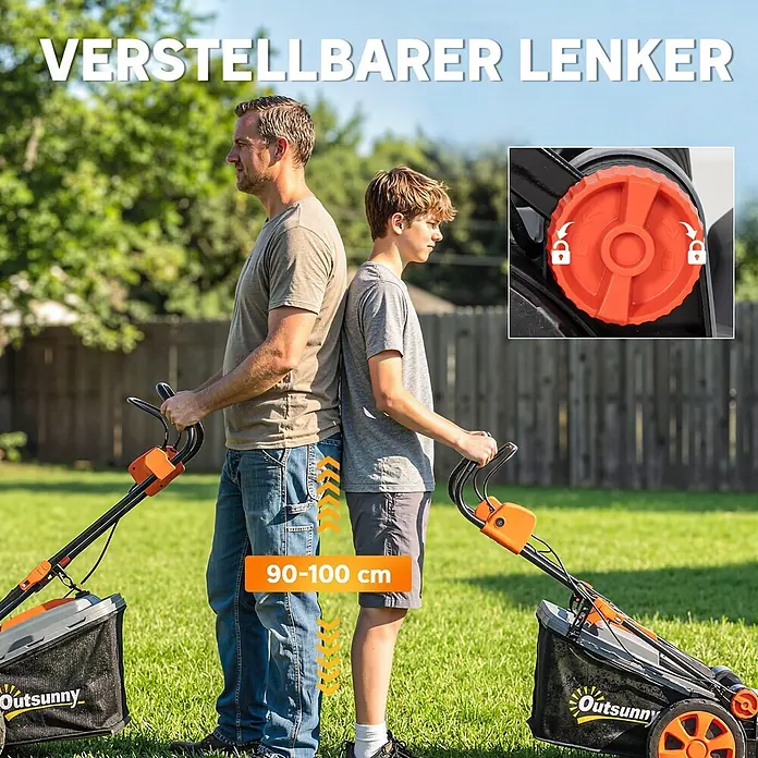 Outsunny Elektro-Rasentrimmer - 