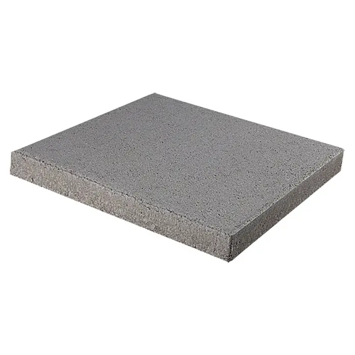EHL Gehwegplatte - 50 x 50 x 5 cm, Grau, Beton - Grauer Betonpflasterstein mit rauer Textur, ideal für Gartenwege und Terrassen. Robust und langlebig für den Außenbereich.