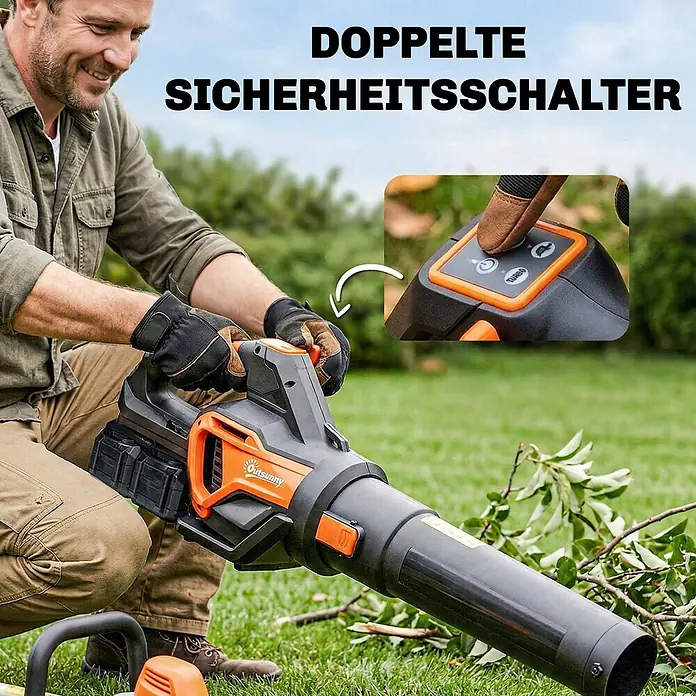 Outsunny Elektro-Laubbläser - 